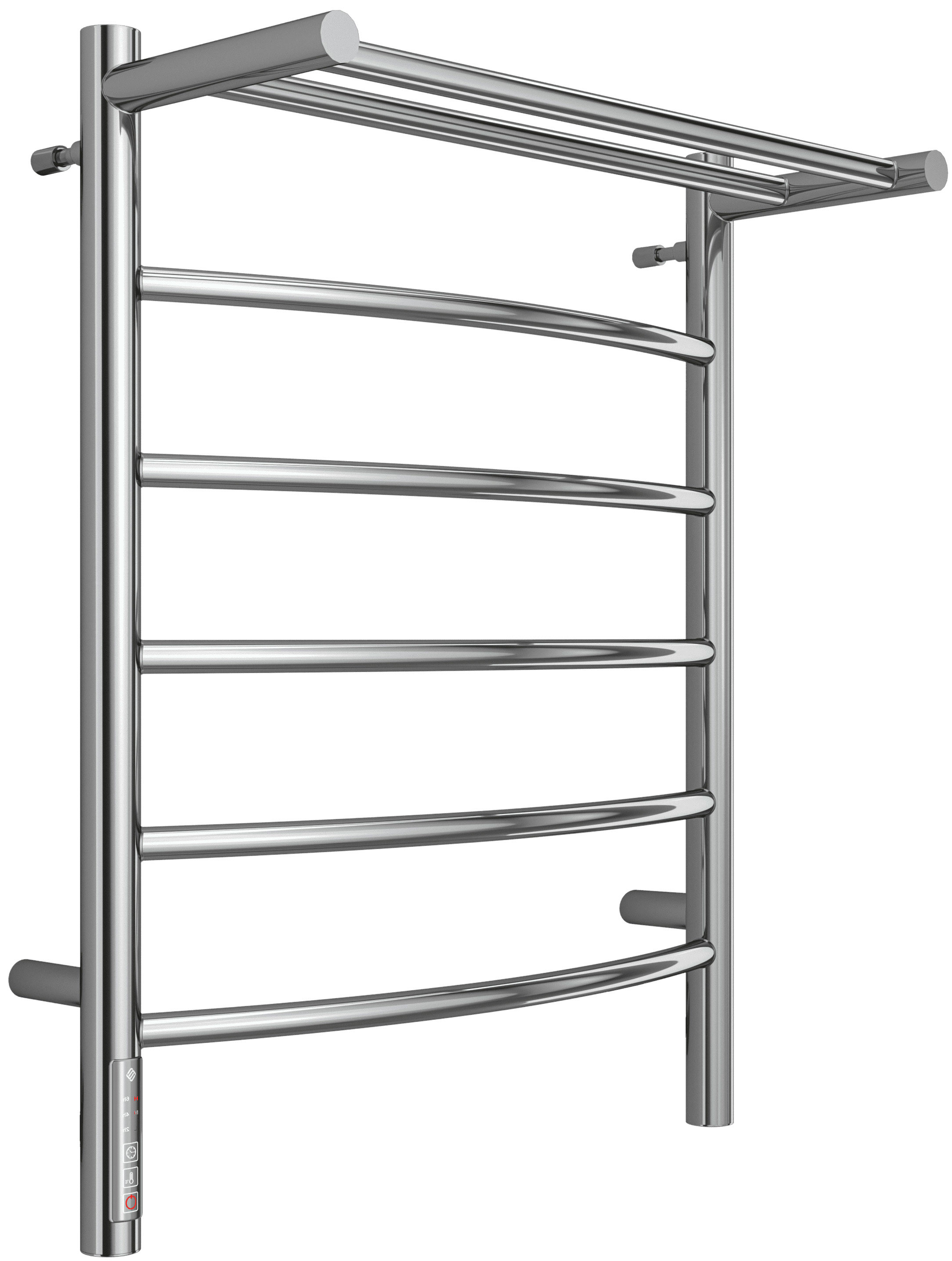 (ЦЕНА ПО ЗАПРОСУ) Полотенцесушитель водяной П20 500х1000, уголки 3/4х1/2 г/ш (2шт) в комплекте, цв.белый, ZZ