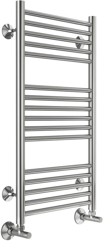 Полотенцесушитель Аврора водяной П16 400х800 мм, цвет хром, уголки в комплекте ZZ