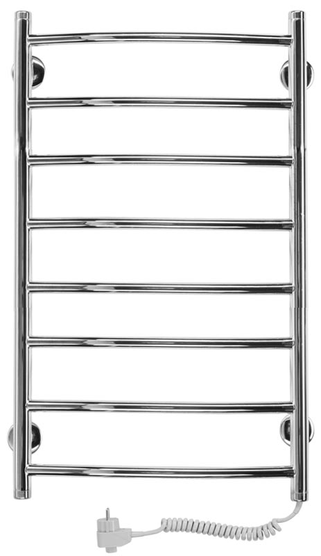 Полотенцесушитель электрический "Классик" 850*500 мм, терморегулятор, установочный набор в комплекте, П8  (подключение справа)