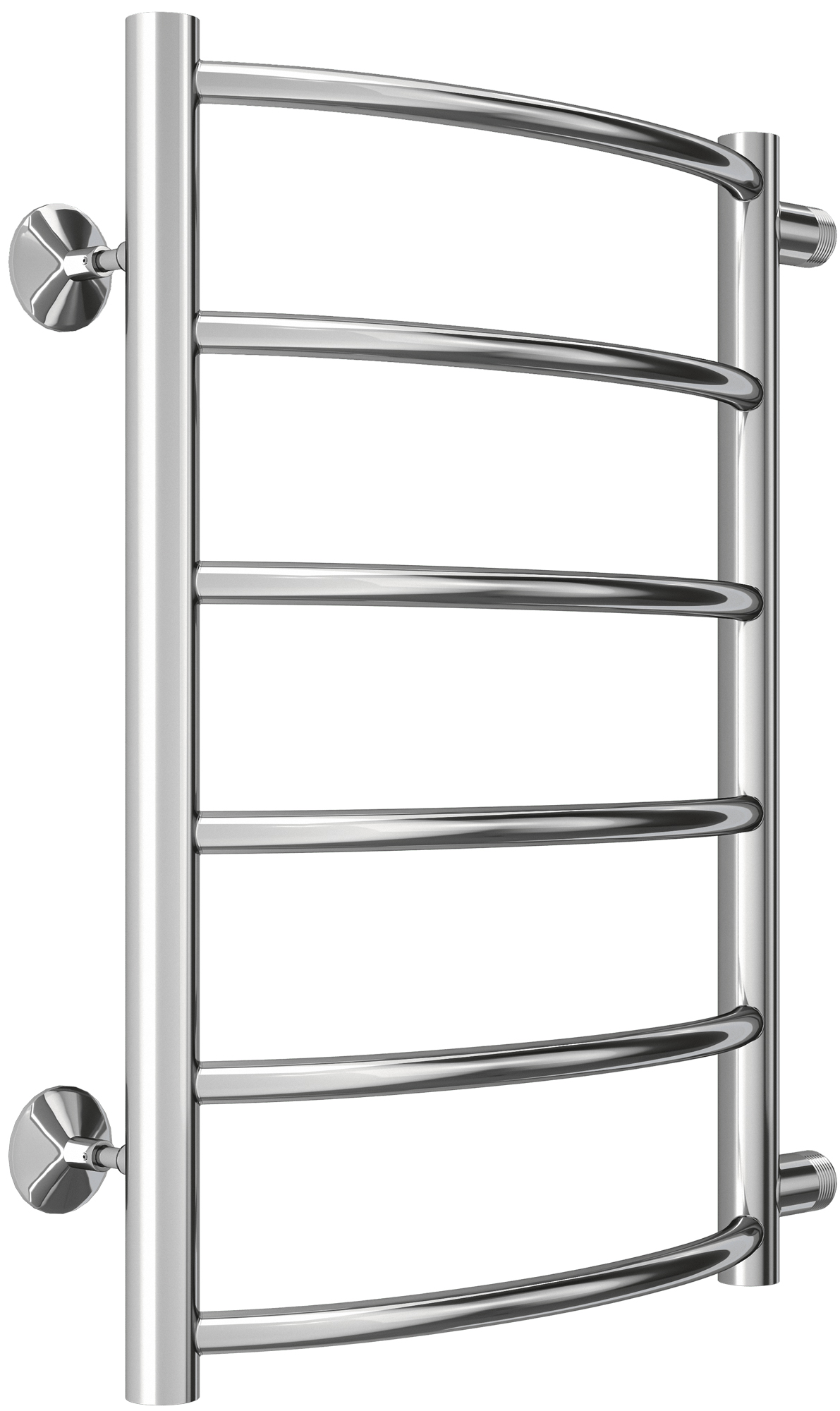 Полотенцесушитель Классик П6 400х600, боковое подключение 500 мм, хром