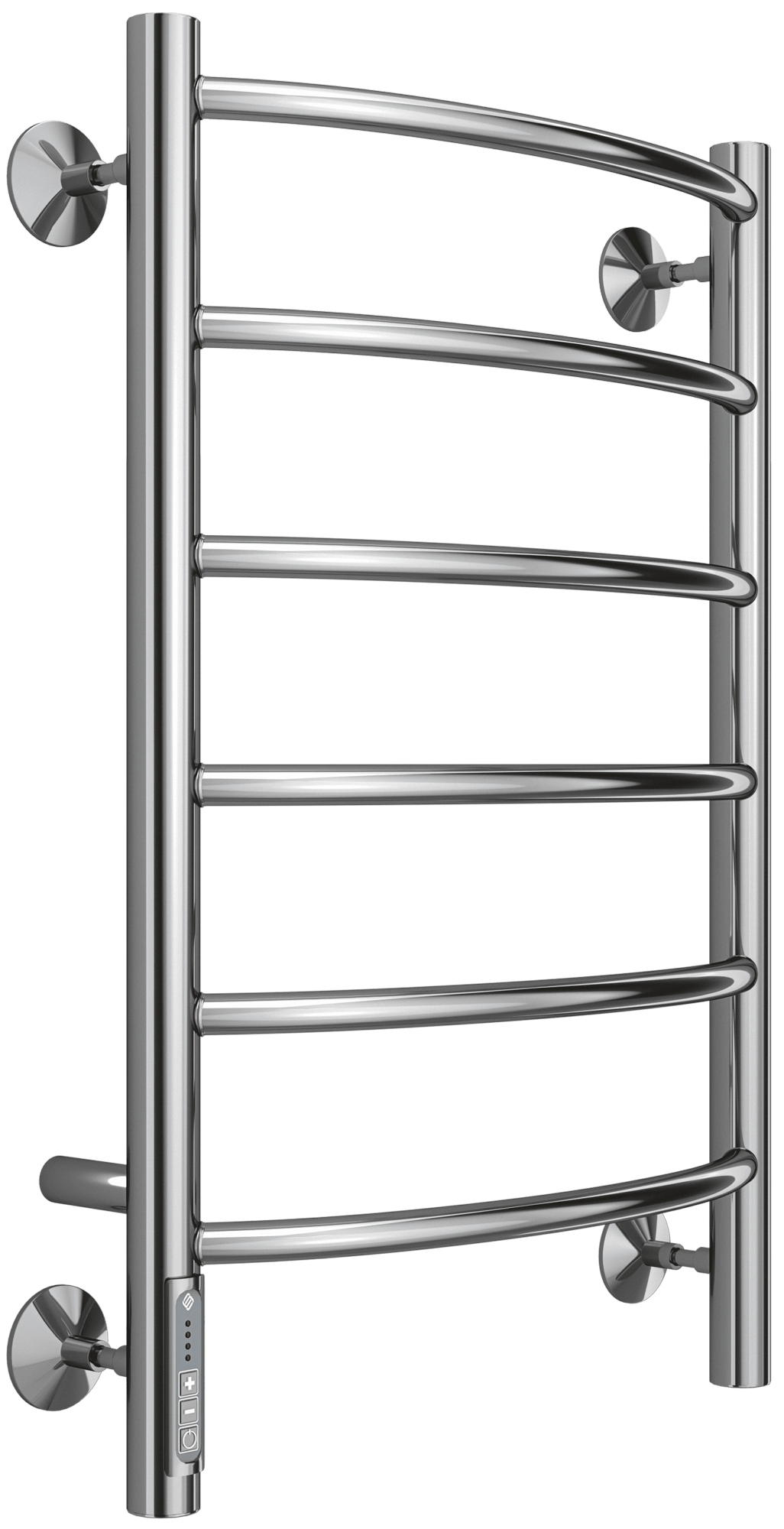 Полотенцесушитель Классик П6 400х650 лектро (quick touch),  блок управления слева, цв хром, ZZ