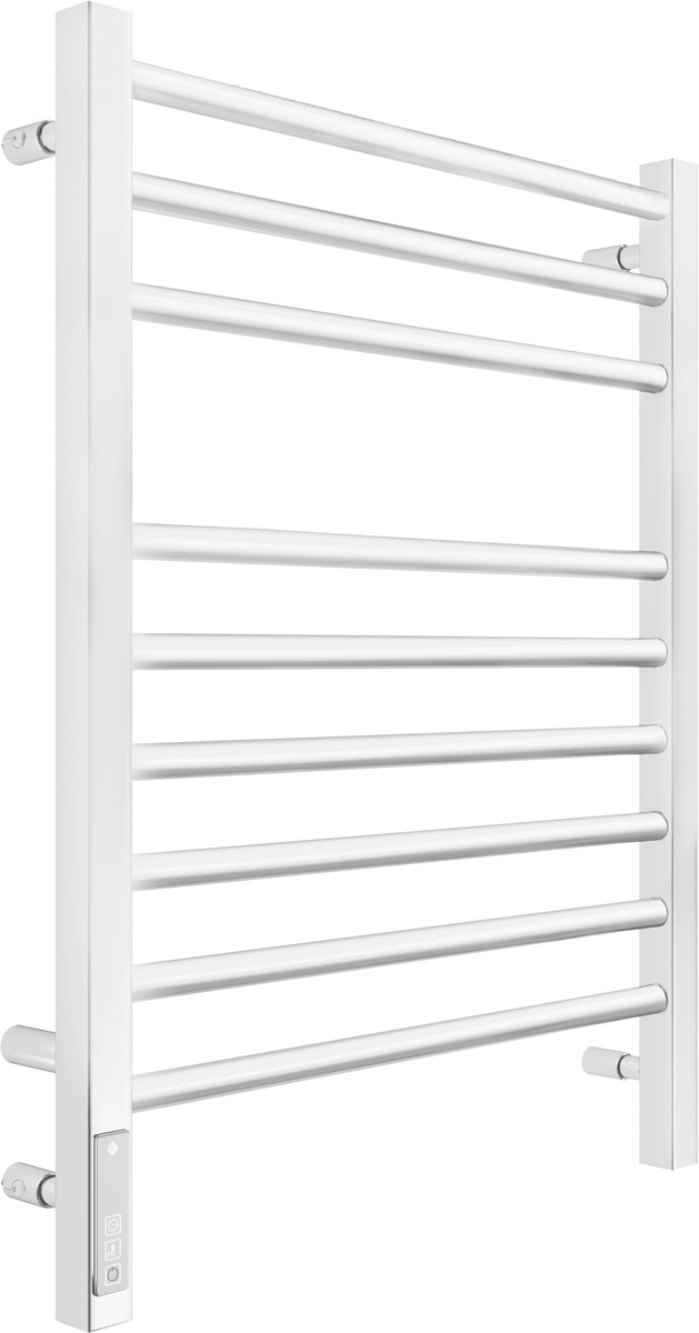 (ЦЕНА ПО ЗАПРОСУ) Полотен-ль электр. "Сицилия" (П9), 500x700 мм,  (sensor quick touch) установочный набор в компл. цв. бел. глян. (RAL 9016 глянец) ZZ