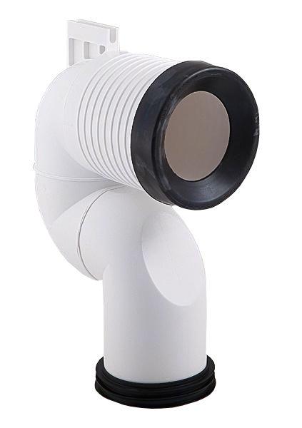 Переходное колено стока для вертикального слива 160-250 мм, V&B ZZ    - коллекция «Универсал»