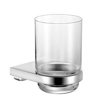 Стакан настенный, (хрусталь, держатель цв. хром), Moll