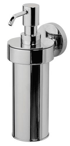Дозатор для жидкого мыла металлический настенный, хром, Bliss XX