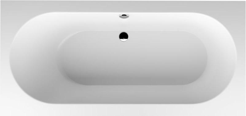 Ванна 1900х900хh480мм,(кварил),ТОЛЬКО ДЛЯ УСТАНОВКИ ПОД СТОЛЕШНИЦУ, ножки пласт.h145-180мм в компл,(без удлинённого слива-перелива), Oberon Ц/С 10 XX