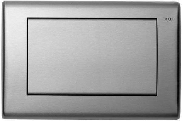Панель смыва с одной клавишей, для застенного модуля д/унит., д/горизонт/вертик. установки, (металл, цв. нержавеющая сталь, сатин), TECEplanus ZZ