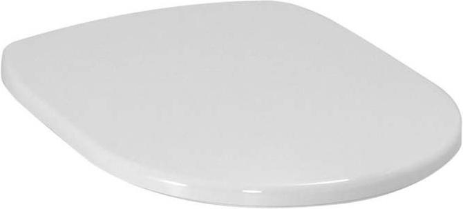 Сиденье для унитаза, с микролифтом, (цв. белый, петли цв. хром), Atelier ZZ