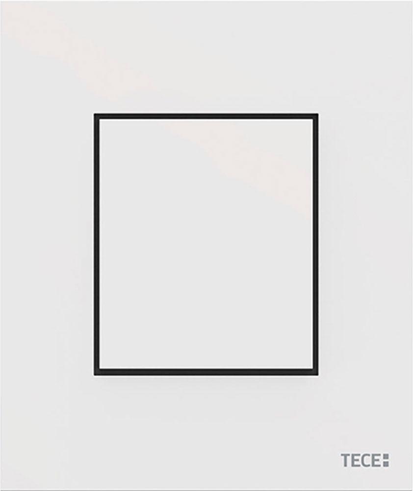 Панель смыва для писсуара с клавишей, (цв.белый глянцевый, антибактериальное покрытие), TECEnow Urinal ZZ