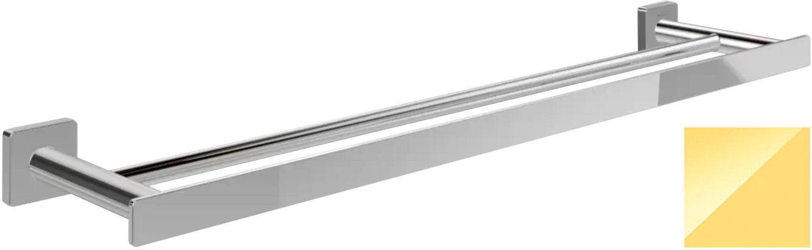 Полотенцедержатель двойной 600 мм, (цв.English Gold), Elements – Striking ZZ