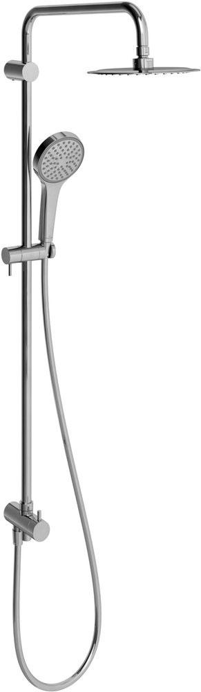 Душевая система без смесителя, верх.душ 200, ручной душ 1 режим, шланг для душа 1600 мм, цвет хром ZZ