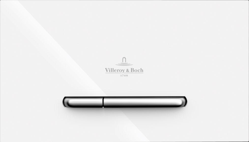 Клавиша двойного смыва (высококачественный пластик цв.белый, клавиши пластик цв.белый), ViConnect 300S ZZ