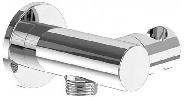 Кронштейн для ручного душа, круглый, совмещённый со шланговым подсоед. 1/2, (цв. хром), V&B ZZ