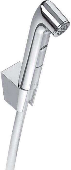 Гигиенический душевой набор (лейка с кнопкой, кронштейн), (пастик ABS, цв.хром), V&B ZZ