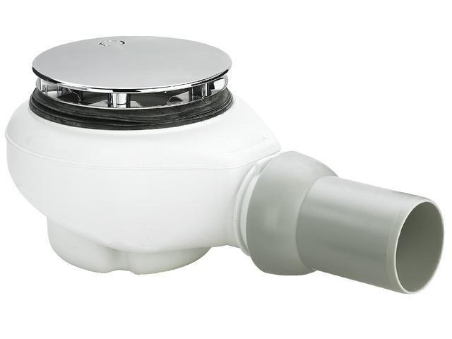 Сифон для душевого поддона со сливн. отв. 90мм, (крышка цв. хром), Villeroy & Boch ZZ
