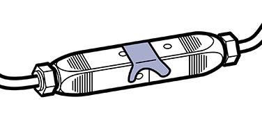 Адаптер для подключения к сети системы смыва арт. 9190 61 00, V&B ZZ