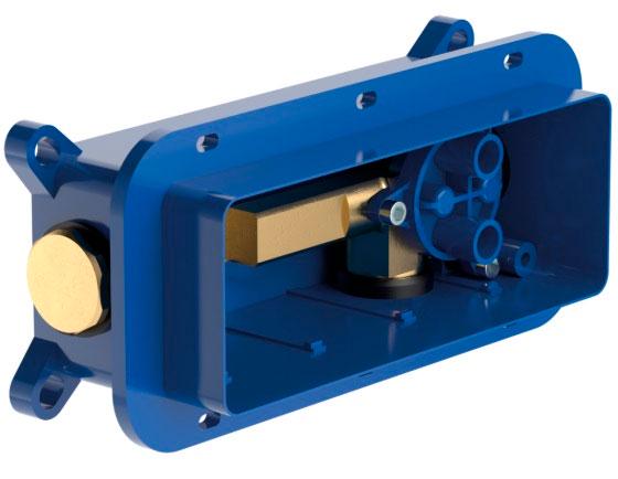 Скрытая часть настенного смесителя для раковины, V&B ZZ