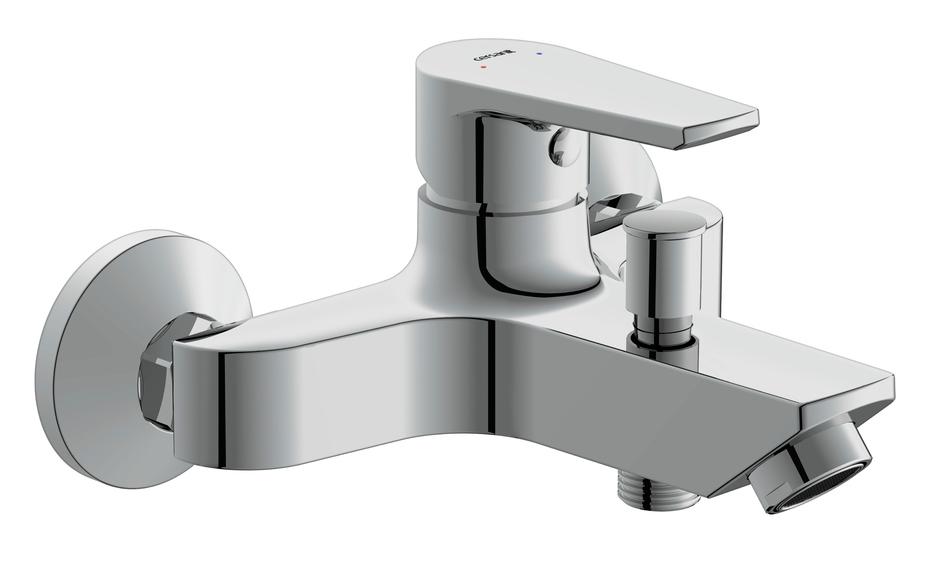 Смеситель для ванны/душа, без аксессуаров, цв.хром ZZ