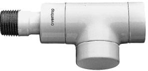 Вентиль на обратную подводку на 1/2 проходной ,хром, Combi E ZZ