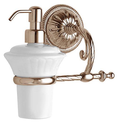 Дозатор настенный (держатель цв.бронза, керамика), Beatrice ZZ