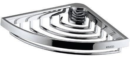 Полочка-решетка для ванны/душа угловая 197х133хh28мм (цв.хром) Keuco ZZ