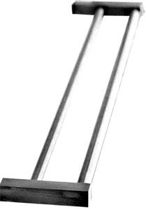Полотенцедержатель двойной 50см (нерж.), Metric Inox ZZ