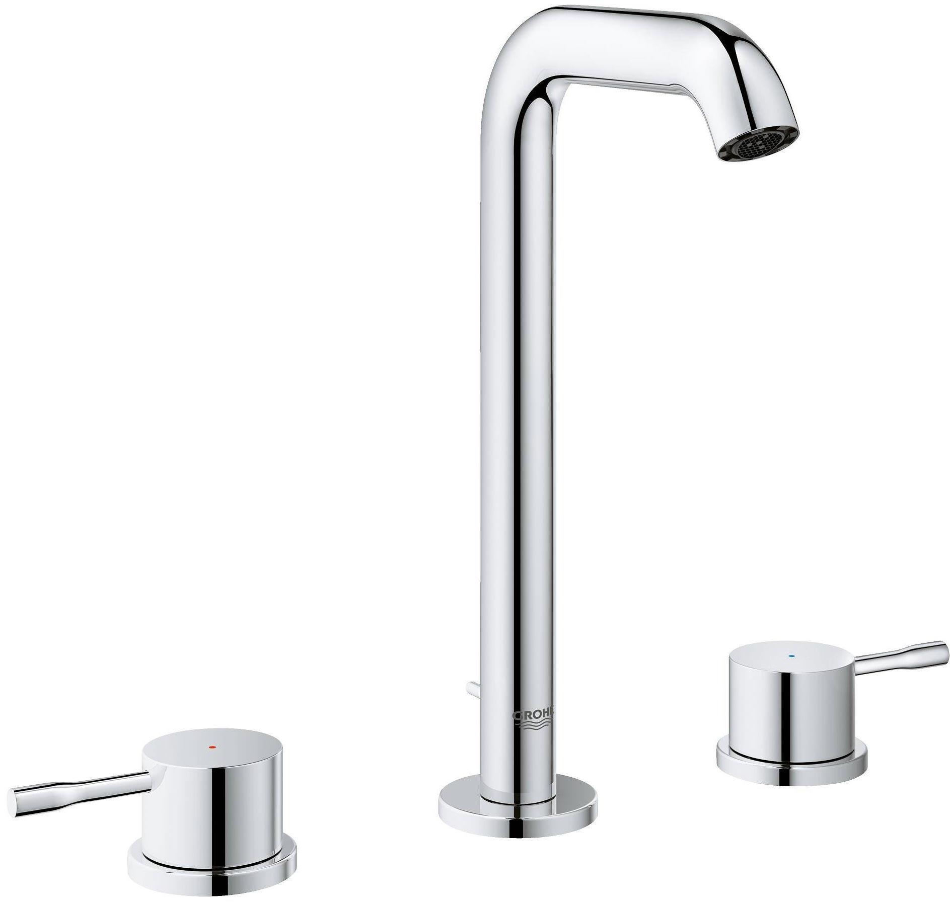 Essence+ Смеситель для раковины на 3 отверстия, цвет хром ZZ