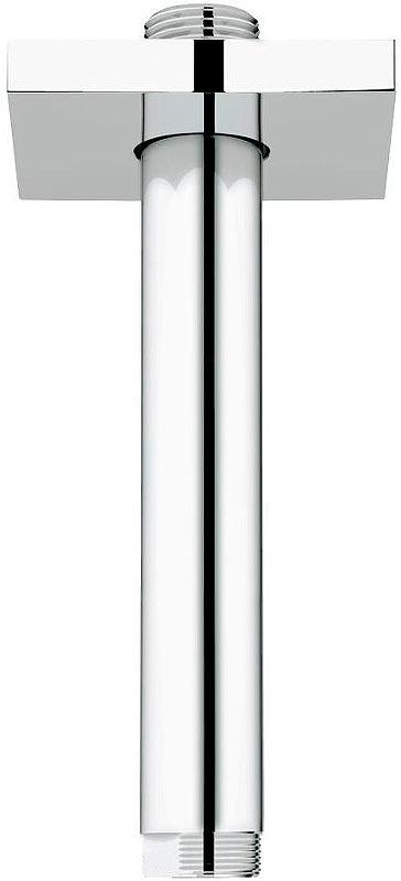 Кронштейн потолочный для верхнего душа, 142 мм, (вынос 160 мм), хром ZZ