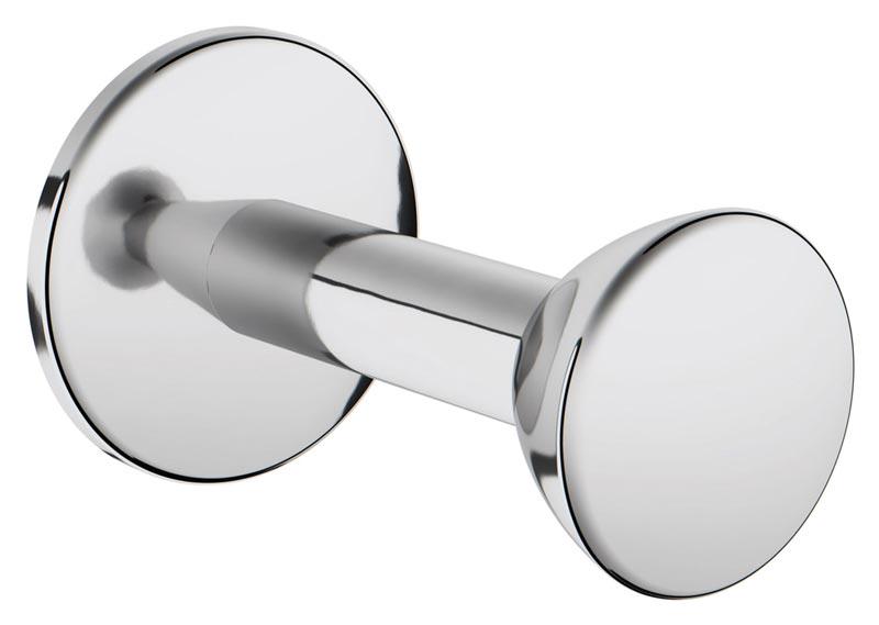 Крючок одинарный, хром, Sensation ZZ