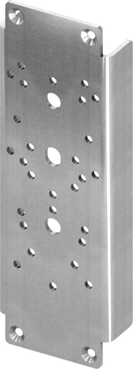 Комплект (2шт.) стальных пластины для крепления поручней, для монт.рамы арт.9300009, TECEprofil ZZ