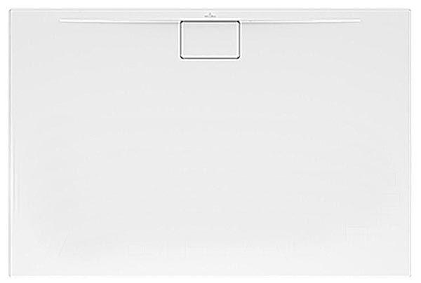 Поддон для душа 1000х800хh15мм, (крышка стока 90мм, цв.белый 01, в компл.), БЕЗ слива (сифона) арт.U90881299, (акрил цв.белый 01), Architectura Metalr