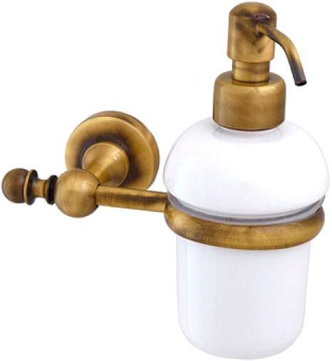 Дозатор настенный (держатель цв.бронза, керамика), Serena ZZ