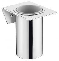 Стакан настенный, для зубных щеток, (цв. хром), Kubic