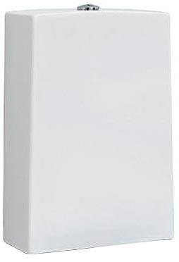 Бачок для унитаза (моноблок), БЕЗ механизма смыва арт. ACA006 71, (подвод воды сзади, снизу, слева), (цв. белый), Jazz ZZ