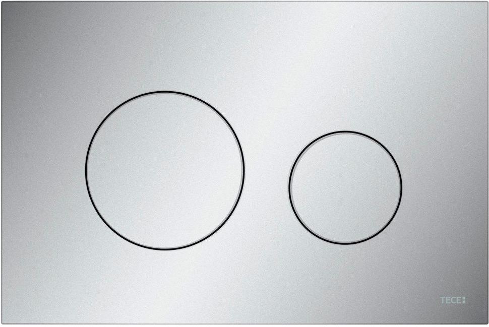 Панель смыва с двумя клавишами, (пластик цв. хром матовый), TECEloop 2.0 ZZ