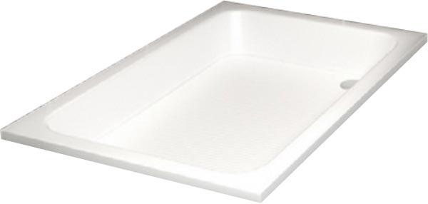 Поддон для душа, прямоугольный, 120х80хh27см, ножки в компл., без сифона и панелей, (акрил цв.белый), RGW ZZ