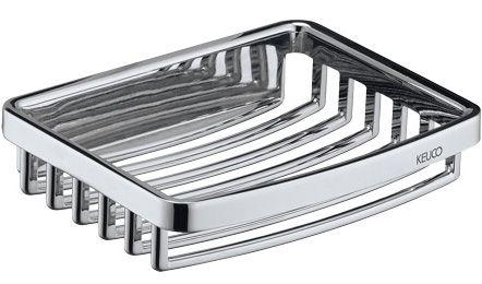 Мыльница-решетка настенная 132х105хh28мм, (цв.хром), Keuco ZZ