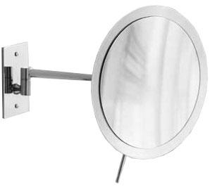 Зеркало d 22,5см, настенное, косметическое, поворотное (хром), Pomdor ZZ