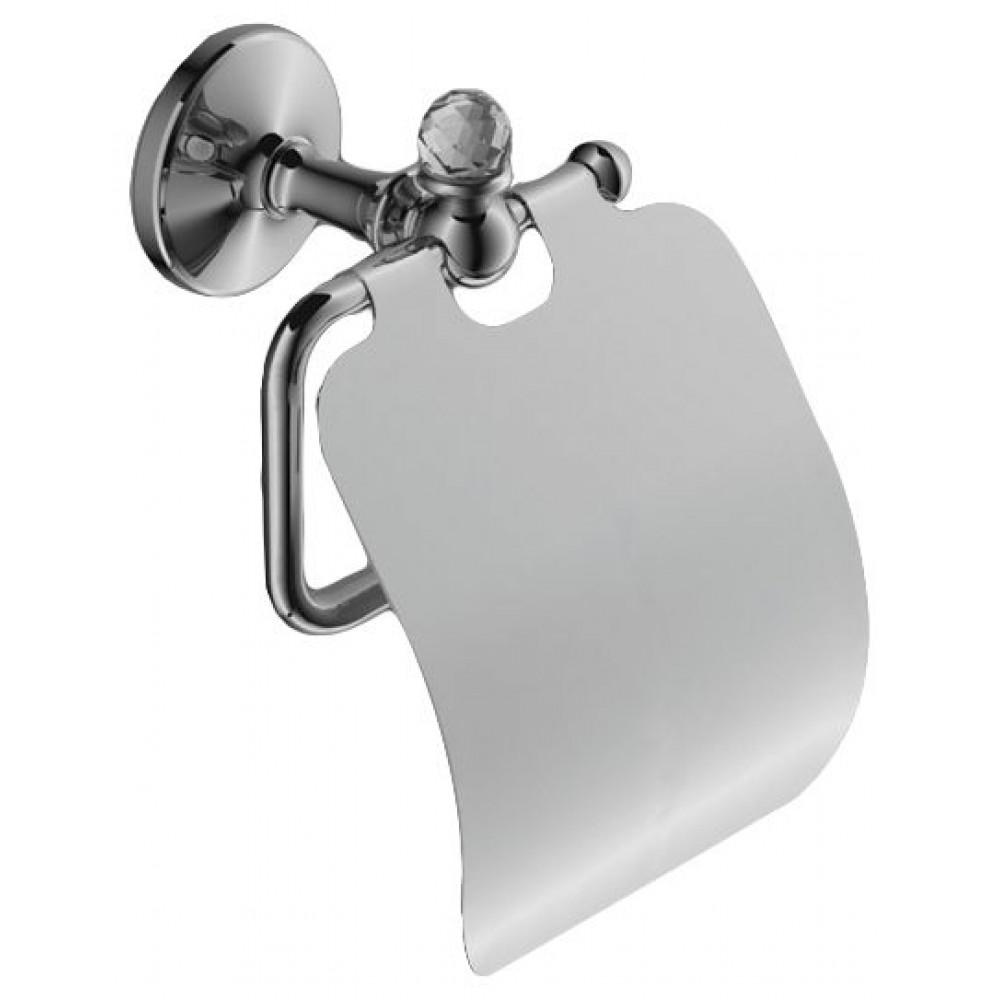 Держатель для т/б с крышкой (цв. хром), Antic Cristal ZZ