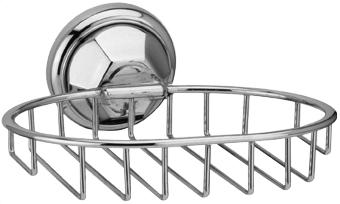 Мыльница-решетка 14x15см, (цв.хром), Catarina ZZ