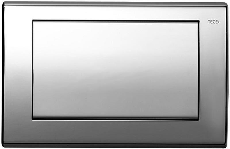 Панель смыва с одной клавишей, для застенного модуля д/унит., д/горизонт/вертик. установки, (металл, цв. хром глянцевый), TECEplanus ZZ