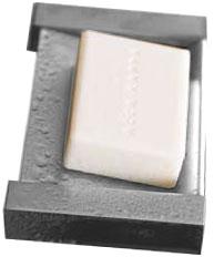 Мыльница настенная металл. 9х16см (нерж.), Metric Inox ZZ