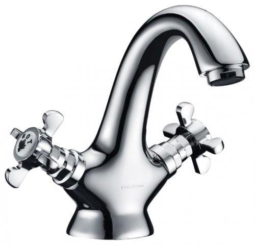 Смеситель для раковины Верде, БЕЗ донного клапана, с установочным комплектом, хром KL