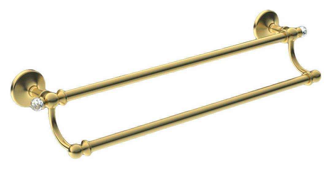 Полотенцедержатель двойной 656мм (цв. бронза), Antic Cristal ZZ