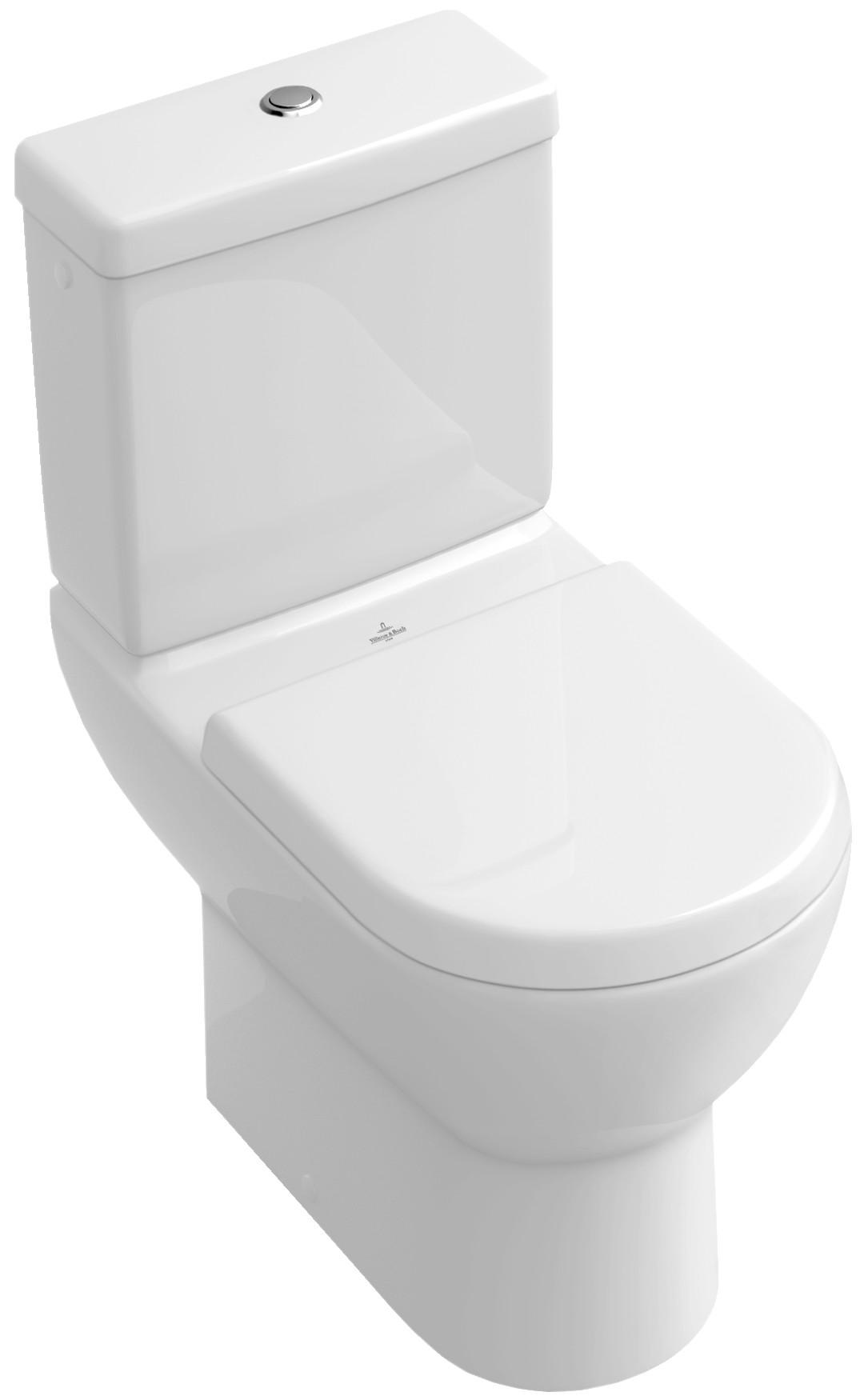 Чаша наполного унитаза 370х670мм, без бачка и сиденья, крепл. в компл., (цв.R1 white ceramicplus), Subway ZZ