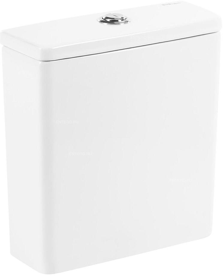 Бачок для напольного унитаза, (механизм смыва, кнопка цв.хром в компл.), Ardente-R ZZ