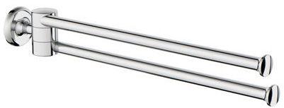 Полотенцедержатель (двойная вешалка-вертушка) 60 см, хром, Like