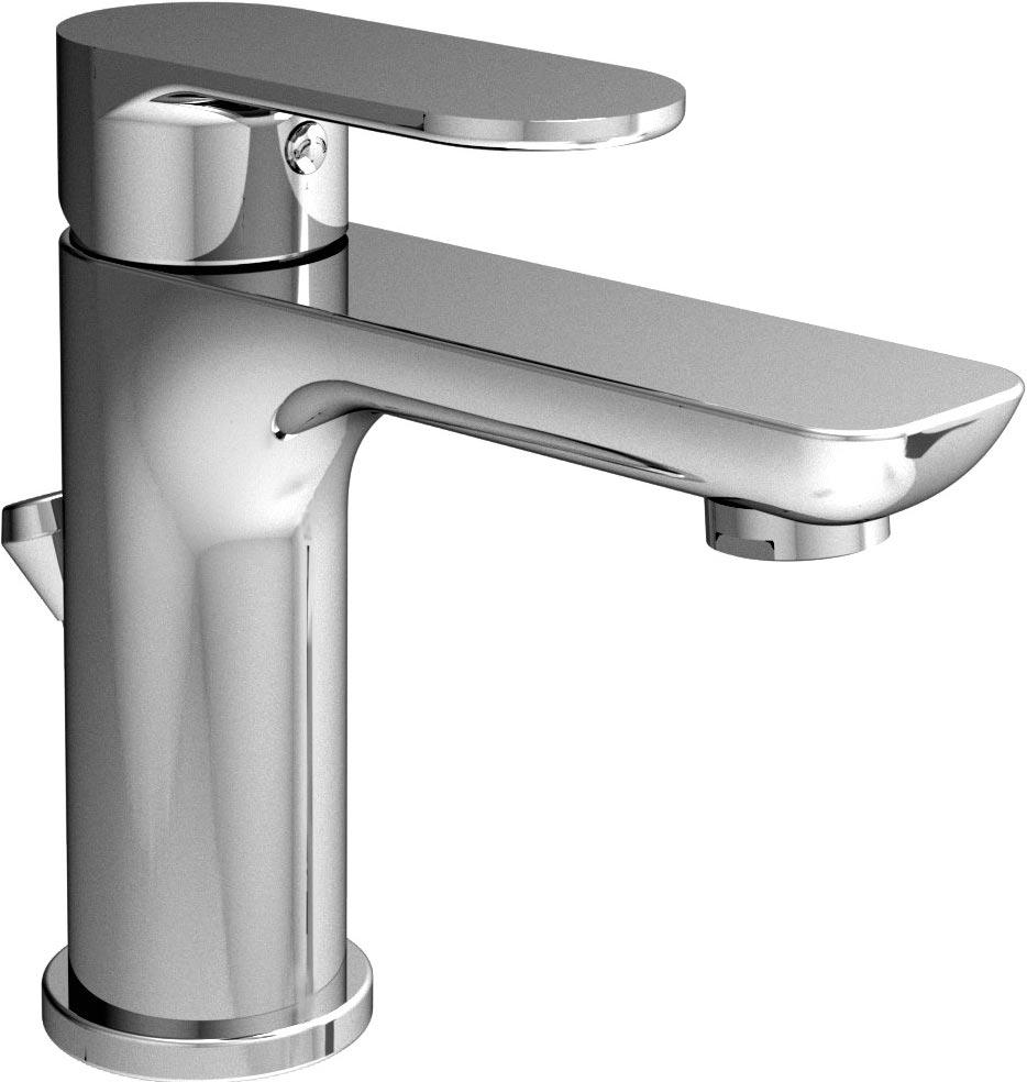 Смеситель для раковины, с д/к, цвет хром