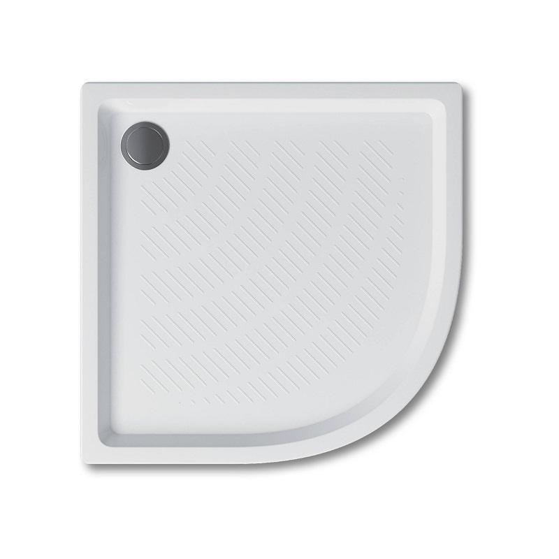 Поддон Round акриловый 90x90, полукруглый