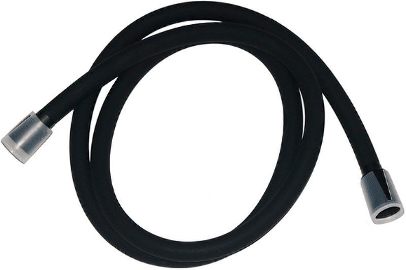 Душевой шланг 1.5 м, цвет черный матовый